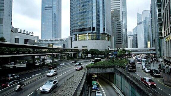 香港的街道