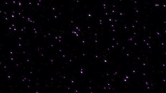 宇宙星空中明亮发光的美丽神秘的恒星抽象的背景介绍高质量的4k视频