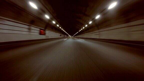 隧道驾驶-4k-