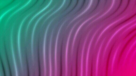 明亮的液体流动波抽象视频动画