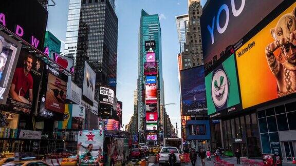 纽约时代广场白天