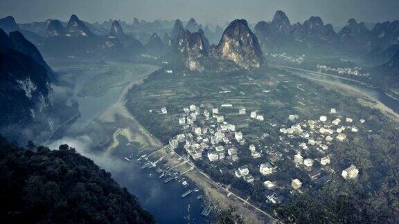 早上的桂林山