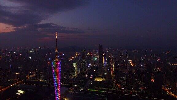 广州晚上的风景