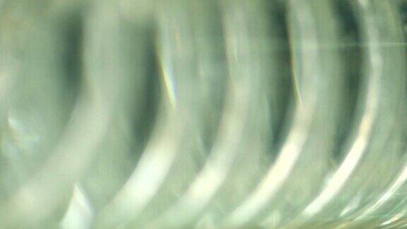化学实验室的玻璃螺旋盘管