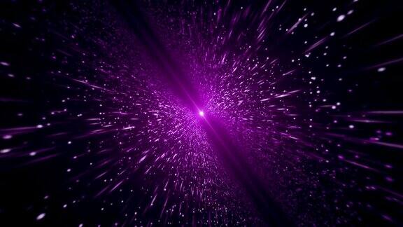 光束紫色粒子(可循环)