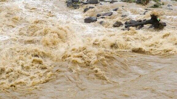 春季暴雨期间浑河汛期出现脏水