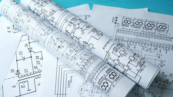工程师电子工作图纸工程电气图纸