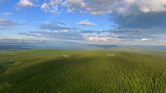 山路鸟瞰图