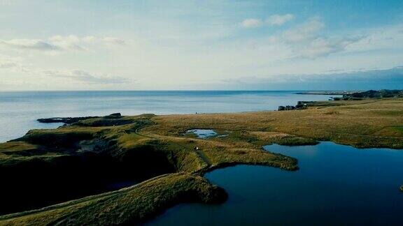 冰岛Thingvellir鸟瞰图