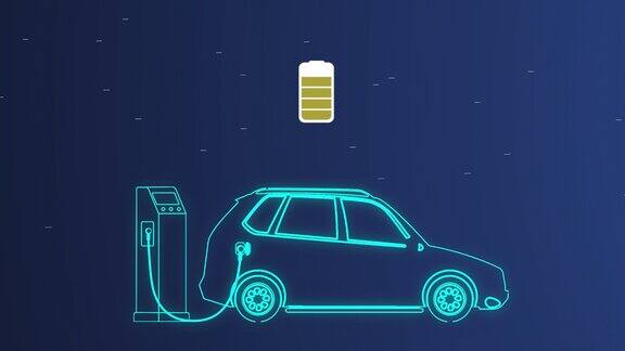 电动汽车蓄电池充电采用直流快速充电器