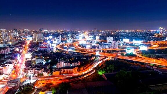 亚洲的空中城市景观