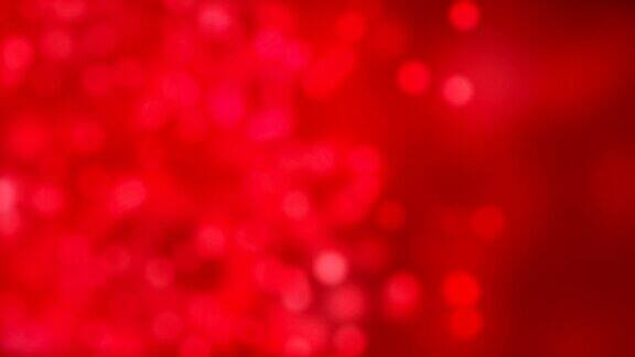红色抽象移动粒子背景