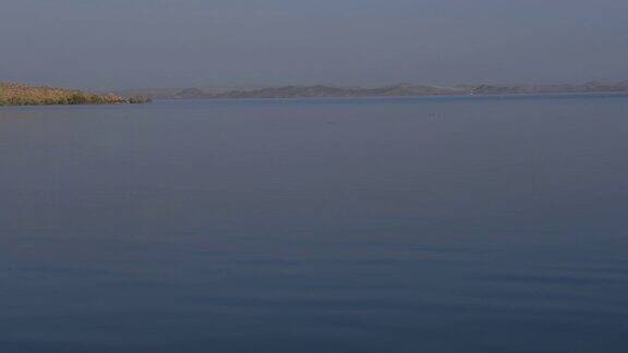 纳赛尔湖美丽的景色