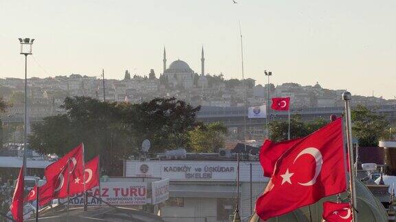 土耳其伊斯坦布尔的清真寺和其他建筑