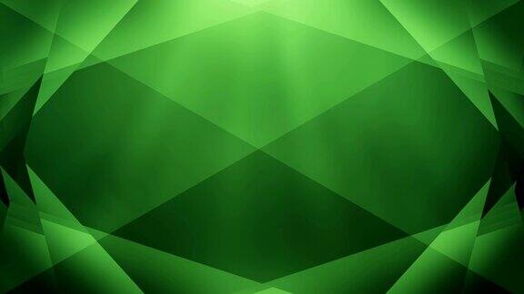 4k抽象几何背景环(绿色)