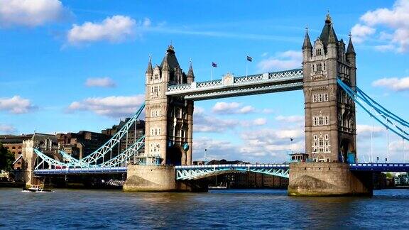 伦敦塔桥英国夏天