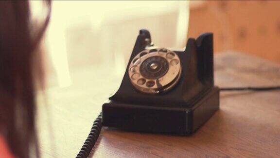 老式的电话