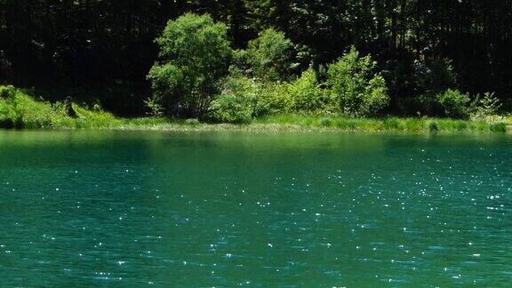 奥地利蒂罗尔的普兰西湖