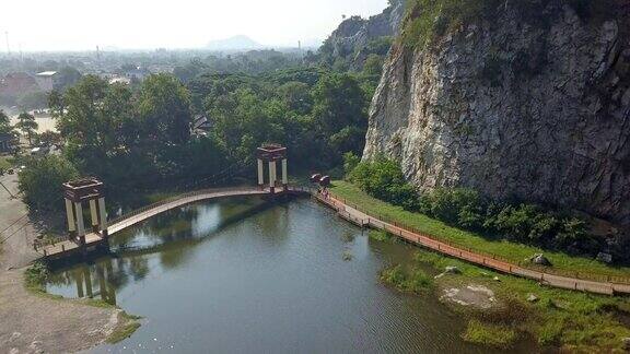 泰国RatchaburiKhaoNguStonePark景观