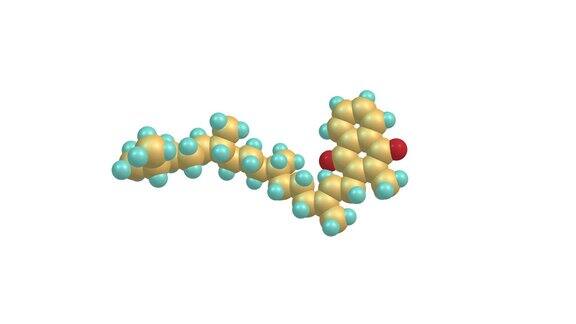 旋转维生素K1分子视频