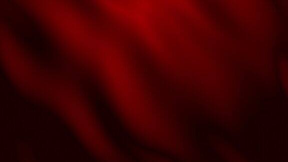 红色织物波动画背景无缝循环