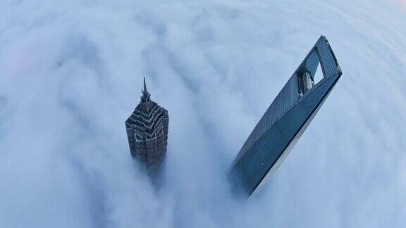 4K:中国平流层云上的上海