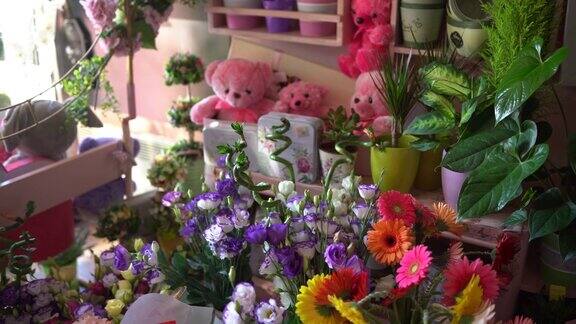 温馨的小花店