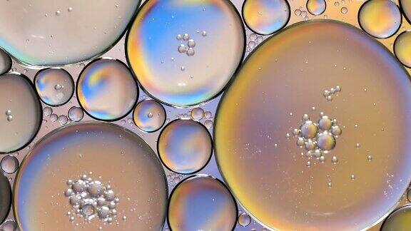 泡泡水上抽象背景