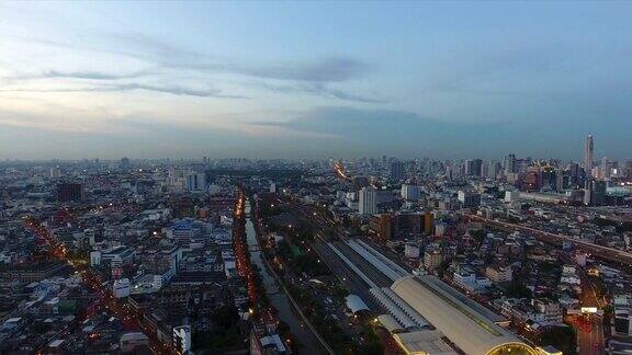 俯瞰曼谷城