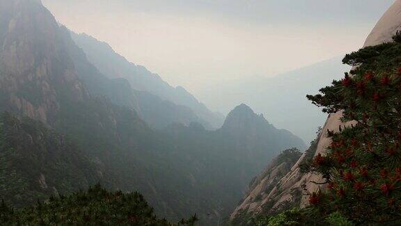 黄山的岩石黄山中国