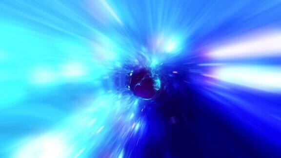 魔法虫洞-一个扭曲的外太空飞行进入黑洞