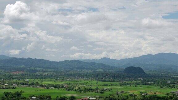 泰国北部清莱市的风景
