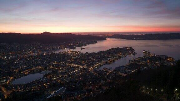 挪威卑尔根的日日夜夜