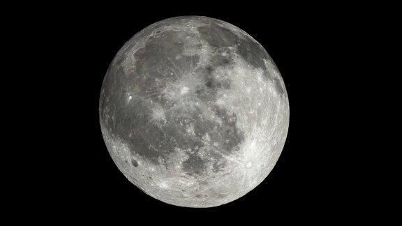 月相由新月过渡到满月并可循环往复
