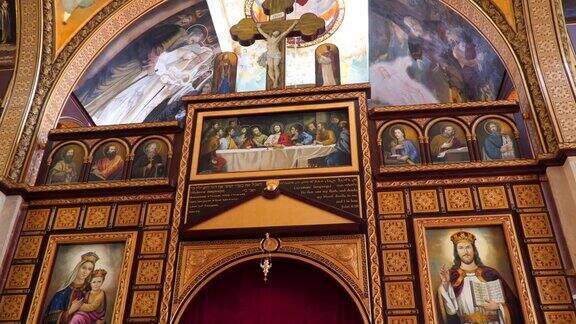 这些画是沙姆沙伊赫科普特东正教教堂