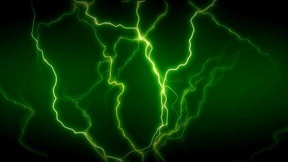 电充满绿色