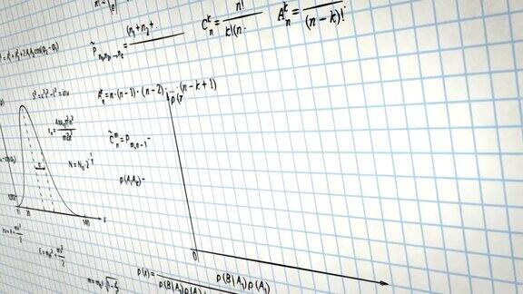 数学物理公式的平方纸平移循环