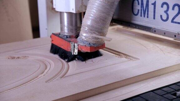 木工数控机器木门生产自动化流水线