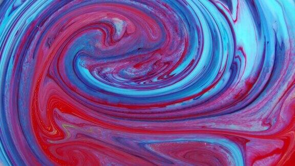 表面移动表面漩涡液体油漆背景纹理