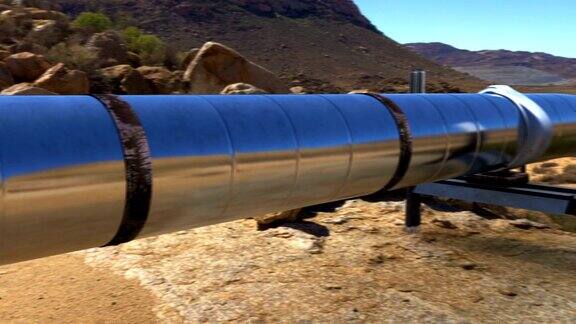 沙漠油气管道