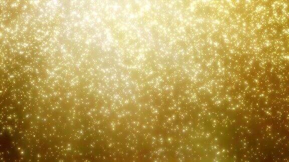发光的金粒子