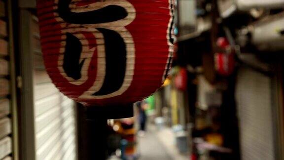 东京小巷小巷在东京市中心附近日本
