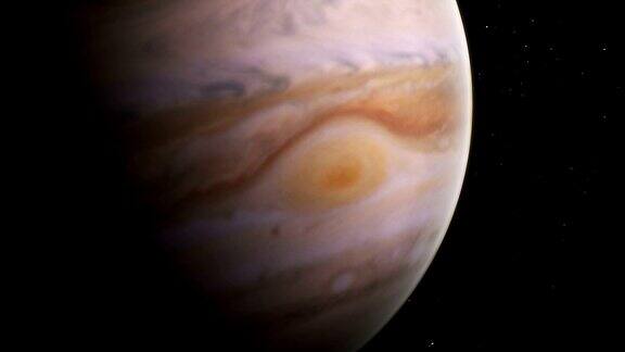 木星木卫一和木卫二的戏剧性跟踪拍摄活跃的大气和漩涡云