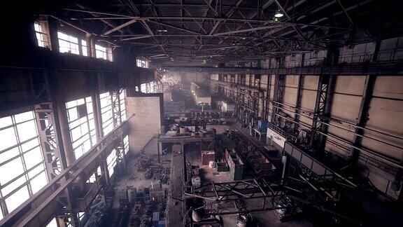 工厂在一个重工业工厂