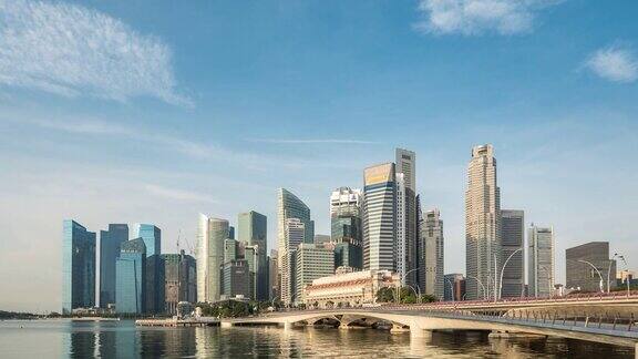 4K延时:新加坡滨海湾城市景观