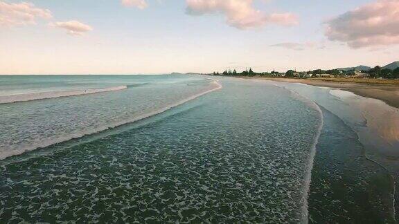 Waihi沙滩海岸线