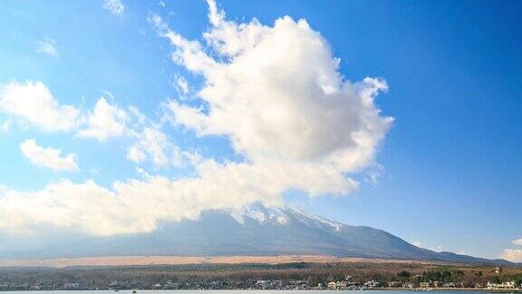 4K时光流逝:日本富士山