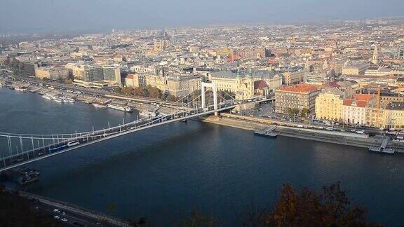 匈牙利首都布达佩斯的景色