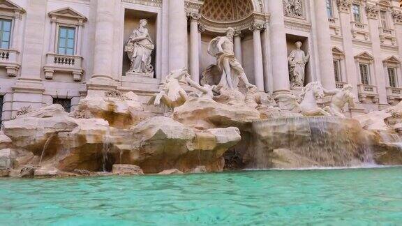 意大利罗马的特莱维喷泉