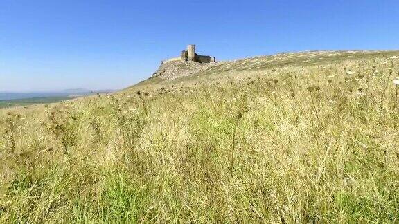 罗马尼亚多布罗赫亚的中世纪要塞YeniSaleEnisala遗址